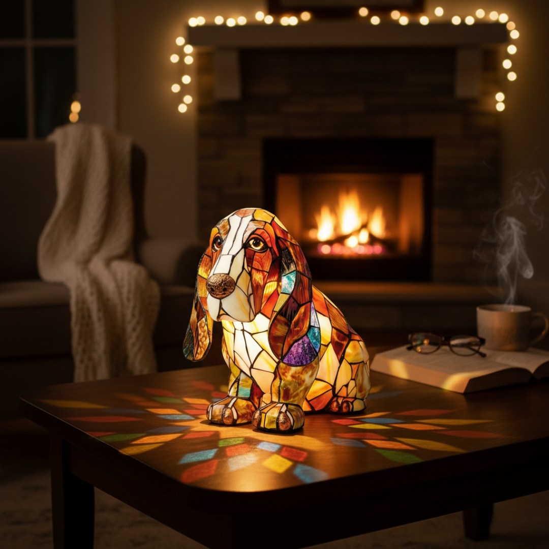 Calm Dog – Art Lamp