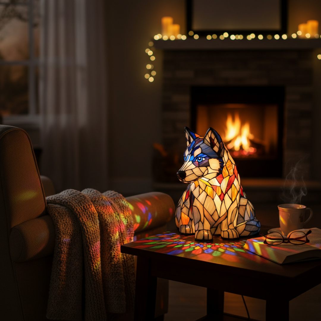 Northern Husky – Art Lamp