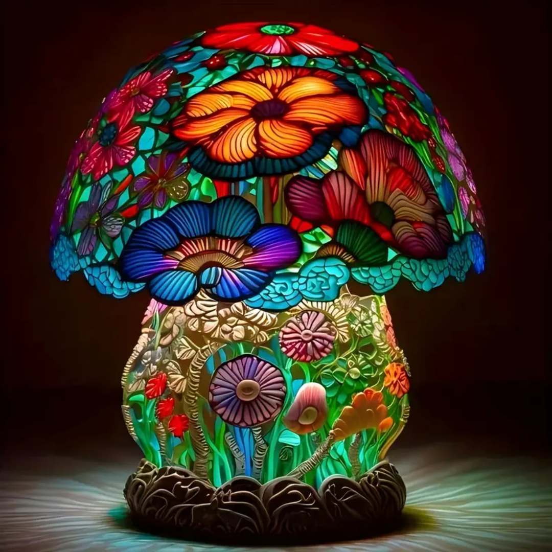 Matte Mushroom Lamp